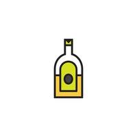Alkohol Symbol Vektor Design