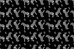 Tier Zebra Hintergrund vektor