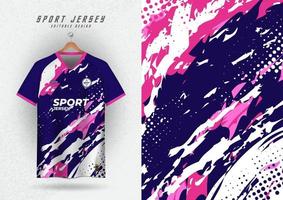 bakgrund för sporter jersey fotboll jersey löpning jersey tävlings jersey mönster borsta blå rosa vektor