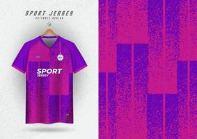 bakgrund för sporter jersey fotboll jersey löpning jersey tävlings jersey spannmål mönster rosa lila vektor