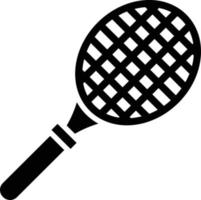 Tennisschläger-Vektor-Icon-Design-Illustration vektor