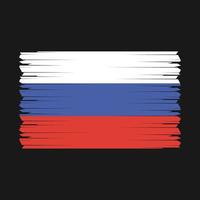 russland flagge vektor