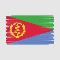 Flagge von Eritrea vektor