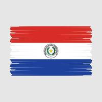 paraguay flagga vektor