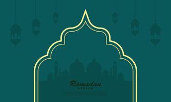 Ramadan islamisch zum Ramadan kareem Party vektor