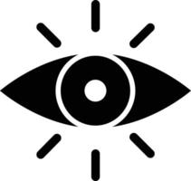 Auge-Vektor-Icon-Design-Illustration vektor