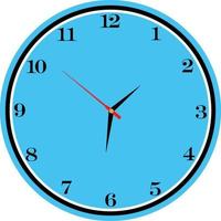 Mauer Uhr isoliert auf Weiß Vektor Zeit und Uhr icon.clocks Symbol Sammlung Design. analog Uhr Symbol Symbol .Kreis Pfeil Symbol.Vektor Illustration.