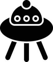 UFO-Vektor-Icon-Design-Illustration vektor