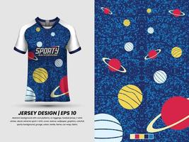 fotboll jersey design för sublimering, sport t skjorta design, mall jersey proffs vektor