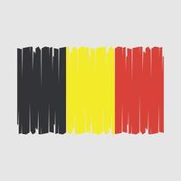 Belgien flagga vektor
