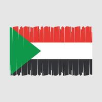 sudan flagg vektor