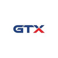 modern abstrakt gtx brev logotyp mall premie vektor design