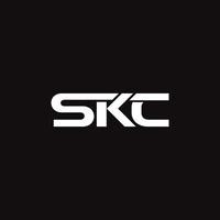 Vektor modern abstrakt SK C Brief Logo Vorlage Prämie Vektor