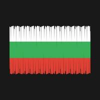 Bulgarien Flagge Vektor Illustration