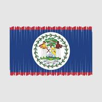 belize Flagge Vektor Illustration