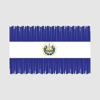 el salvador flagga vektor illustration