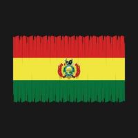 Bolivien Flagge Vektor Illustration