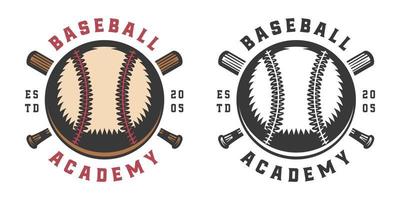Jahrgang Baseball Sport Logo, Emblem, Abzeichen, markieren, Etikett. Grafik Kunst. vektor