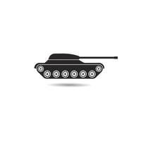 Main Schlacht Panzer Symbol Logo Vektor Symbol Illustration