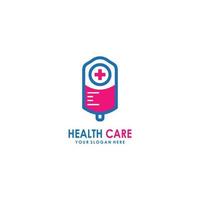 Gesundheit Logo Vektor Illustration Design Vorlage