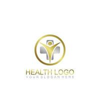 medizinisch Gesundheit Pflege Logo Design Vorlage Sammlung vektor