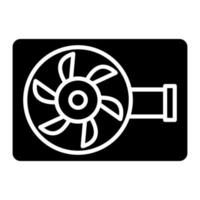 Symbol für Turbinenvektor vektor