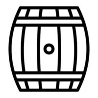 Barrel-Vektor-Symbol vektor