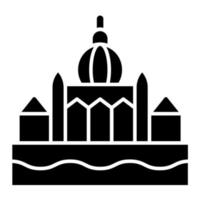 ungerska parlament vektor ikon