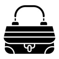 Kupplung Tasche Vektor Symbol