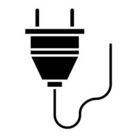 Plug-Vektor-Symbol vektor