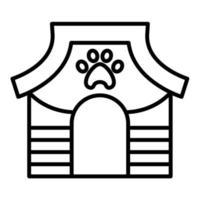 Haustier Haus Vektor Symbol