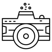 Neu Jahr Kamera Vektor Symbol