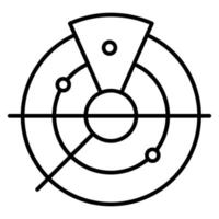 Heer Radar Vektor Symbol