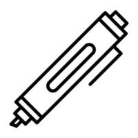 Marker-Vektor-Symbol vektor