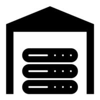 Data-Warehouse-Vektorsymbol vektor