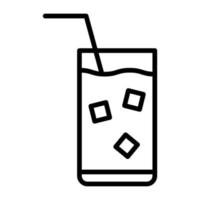 Sommer- trinken Vektor Symbol