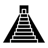 pyramid vektor ikon