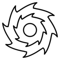 Hurrikan Vektor Symbol