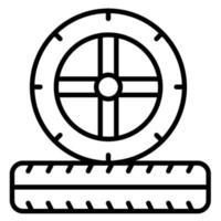 Reifen Vektor Symbol