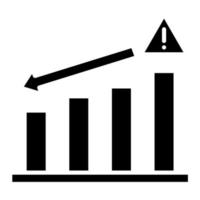 risk investering vektor ikon