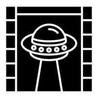 sci fi Film Vektor Symbol