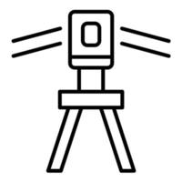 Laser- Niveau Vektor Symbol