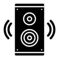 ljud systemet vektor ikon