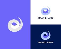 Brief e 3d modern Geschäft Logo Design Vorlage vektor