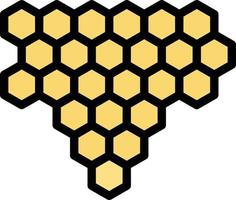 honeycomb vektor ikon