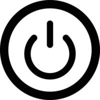 strömknappen vektor ikon design illustration