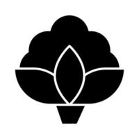 blomkål vektor ikon