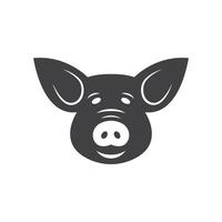 Schwein Vektor Symbol Illustration Design