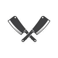 kniv ikon vektor illustration design