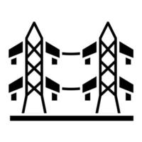 Leistung Bahnhof Vektor Symbol